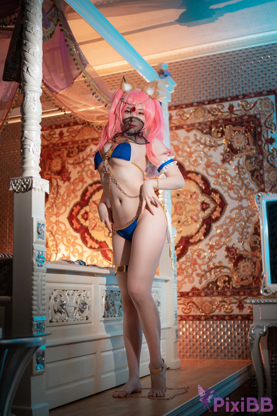 CreamSoda Bambi Cosplay Tamamo Kama FGO PixiBB.COM 002