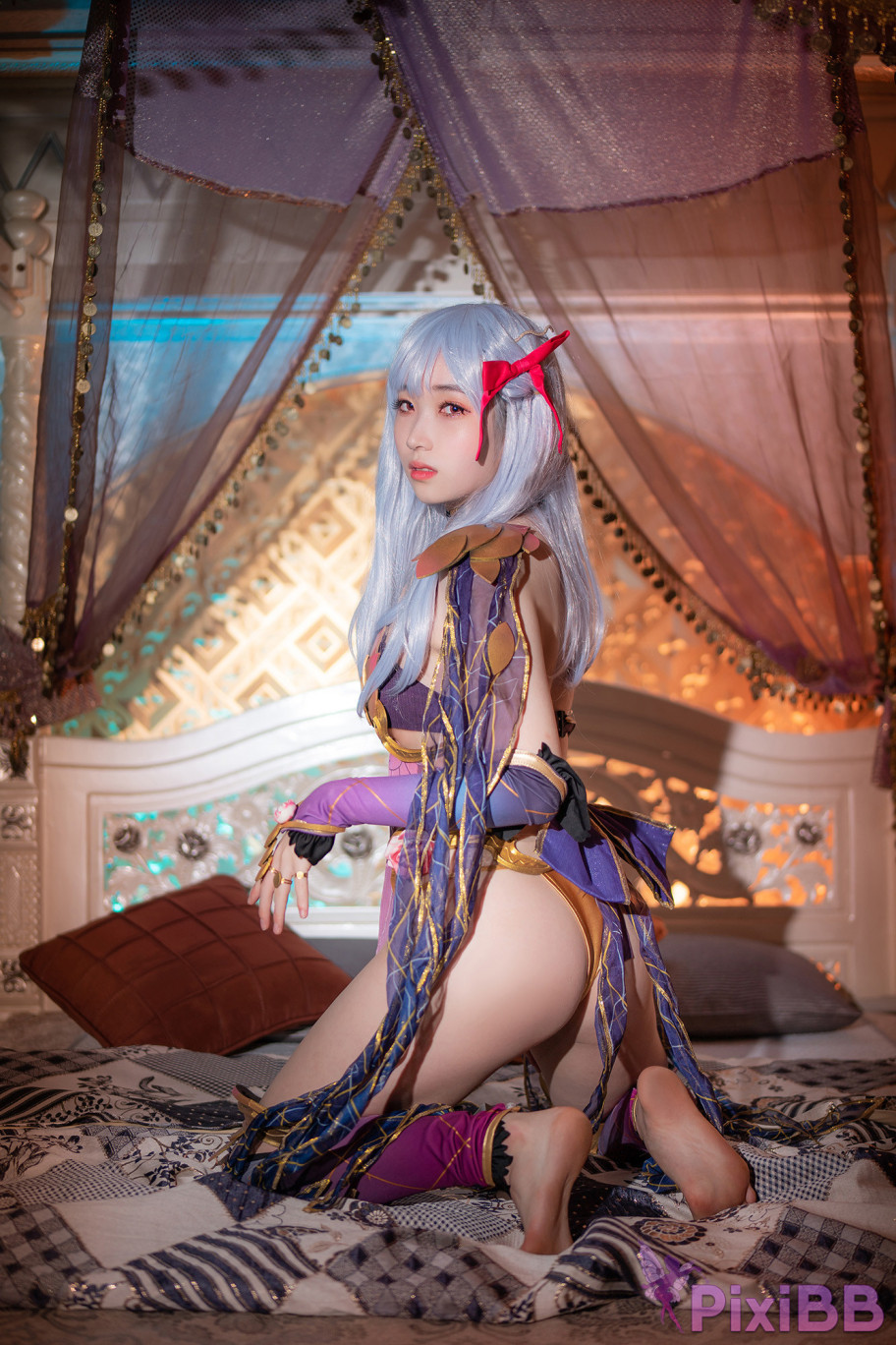 CreamSoda Bambi Cosplay Tamamo Kama FGO PixiBB.COM 026