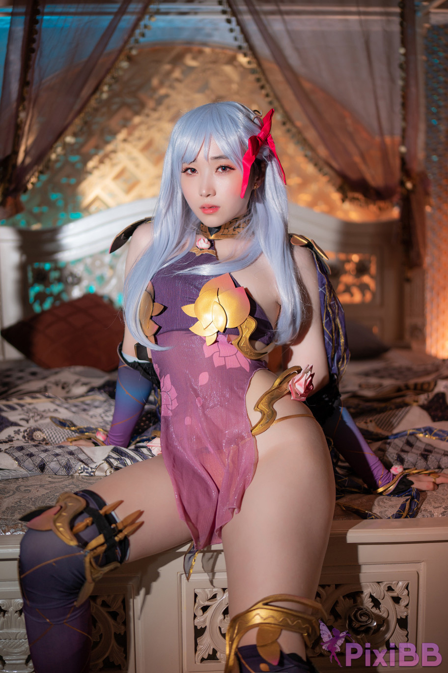 CreamSoda Bambi Cosplay Tamamo Kama FGO PixiBB.COM 032