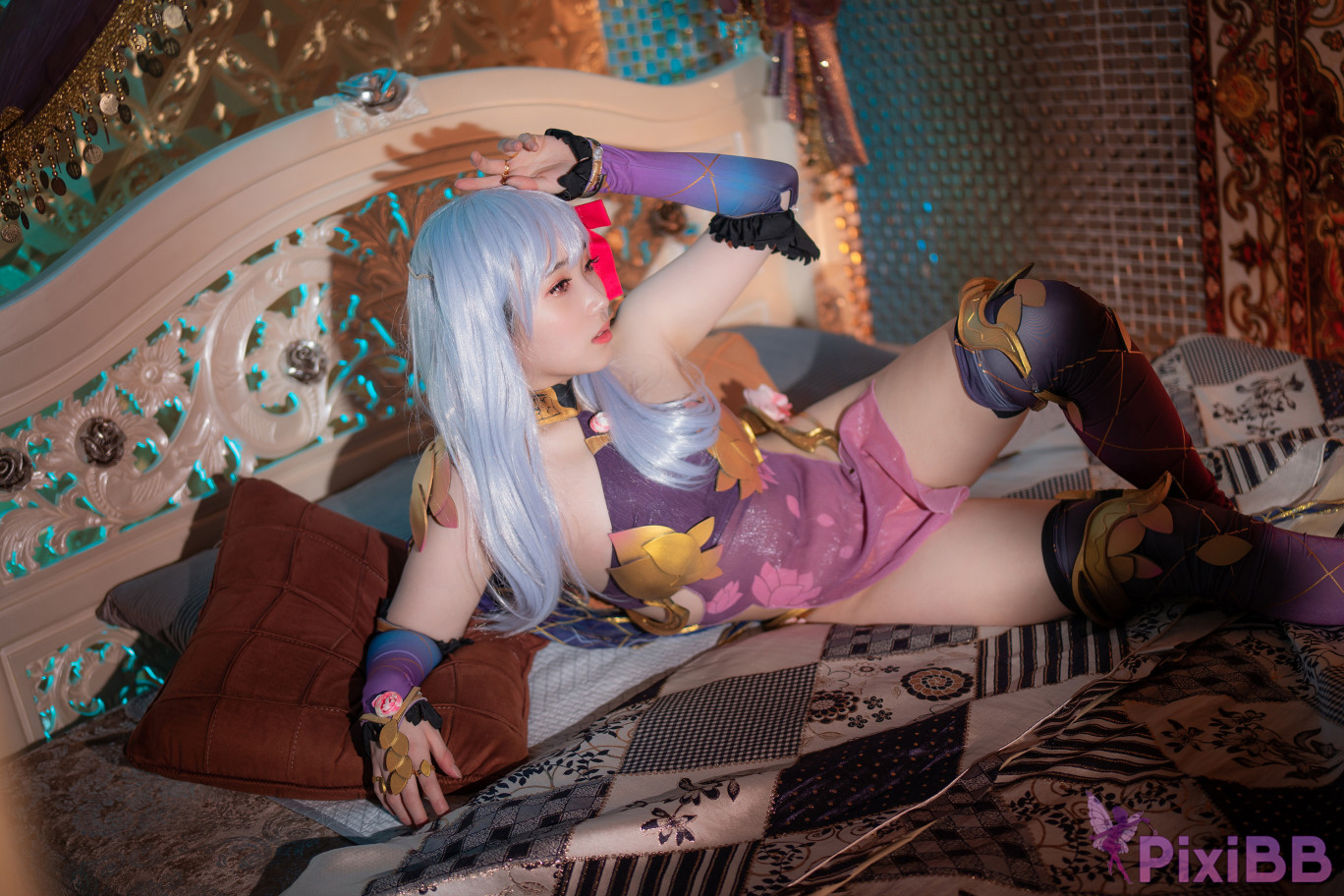 CreamSoda Bambi Cosplay Tamamo Kama FGO PixiBB.COM 036