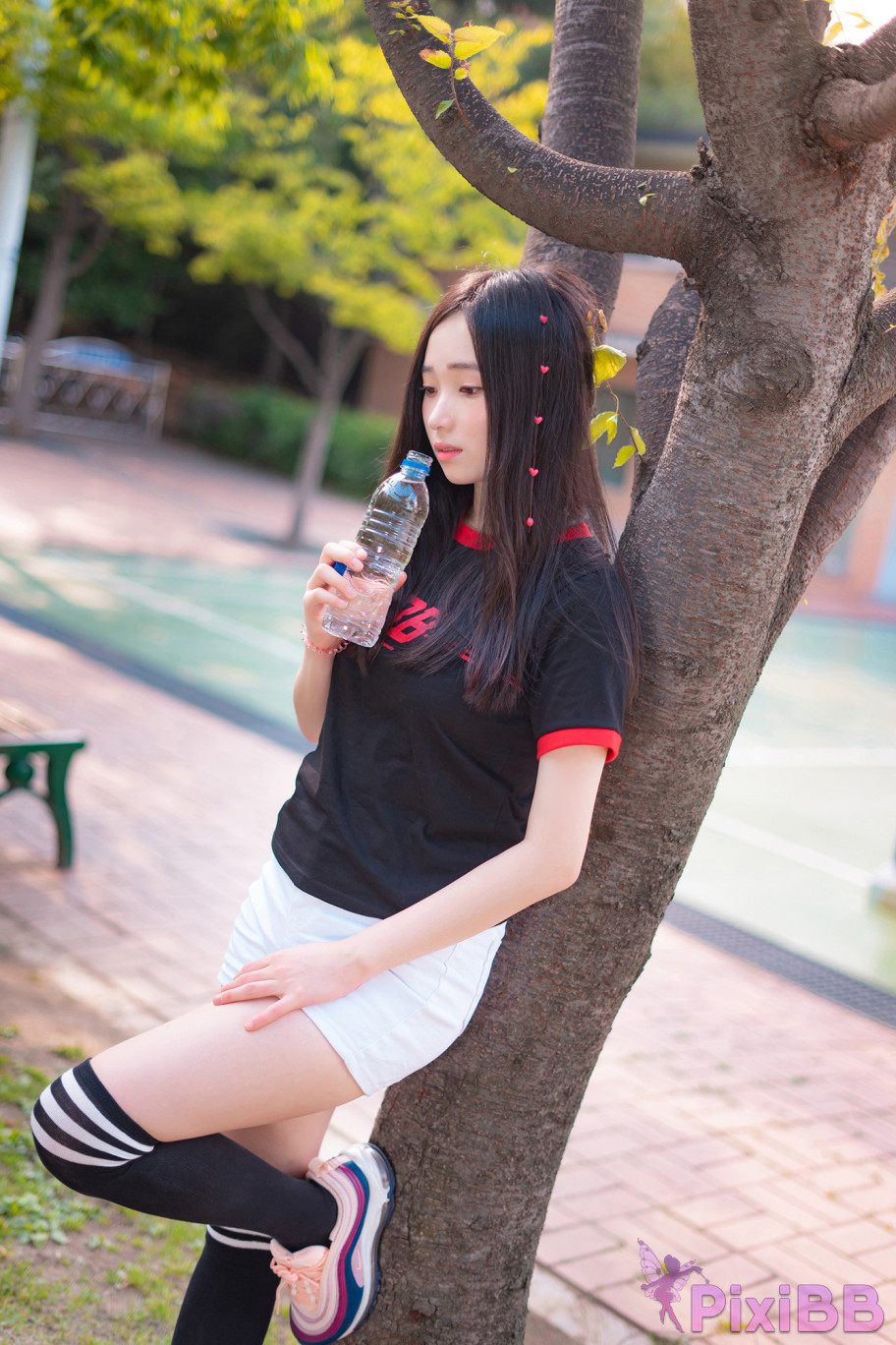 CreamSoda Bambi Over knee socks PixiBB.COM 092