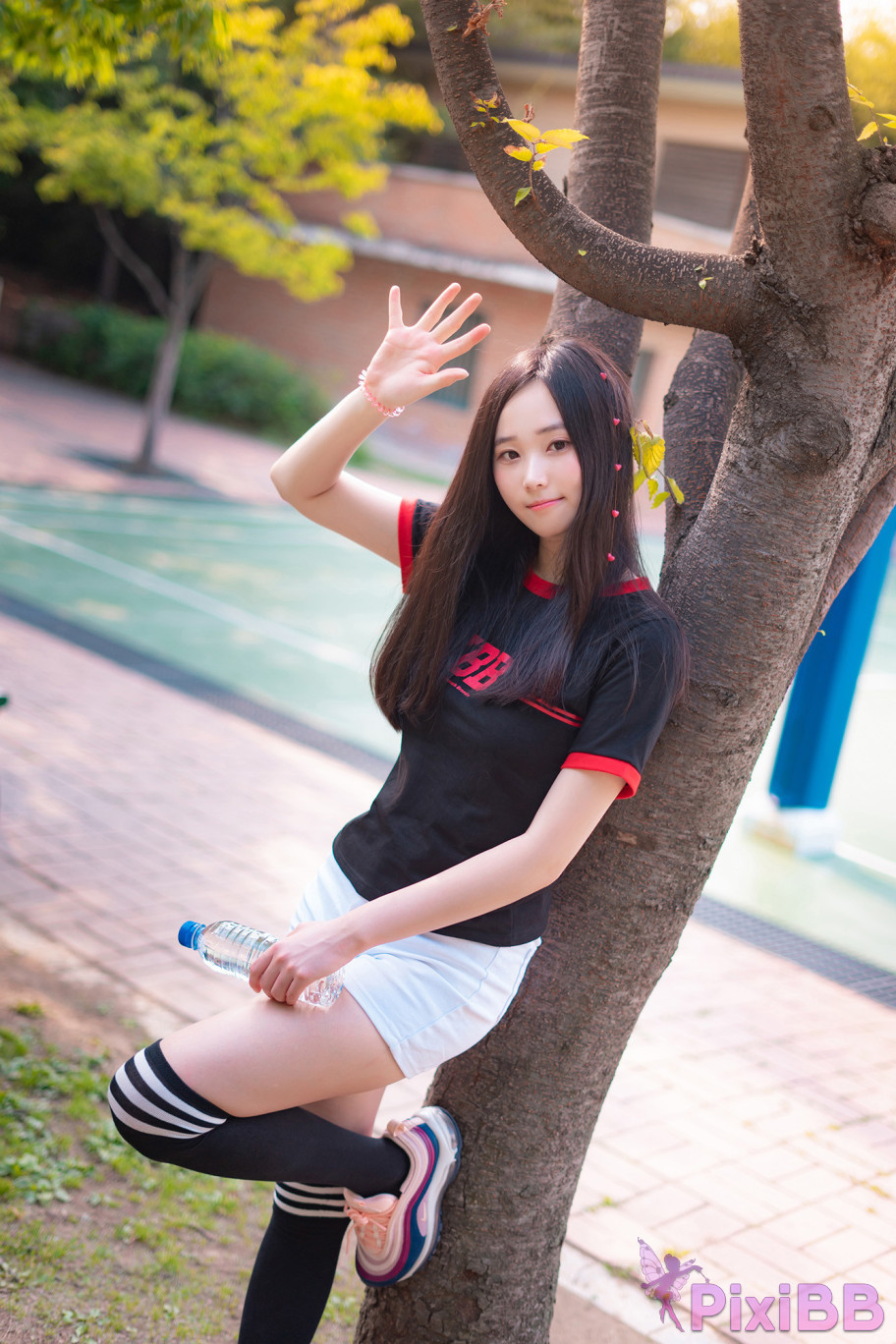 CreamSoda Bambi Over knee socks PixiBB.COM 093