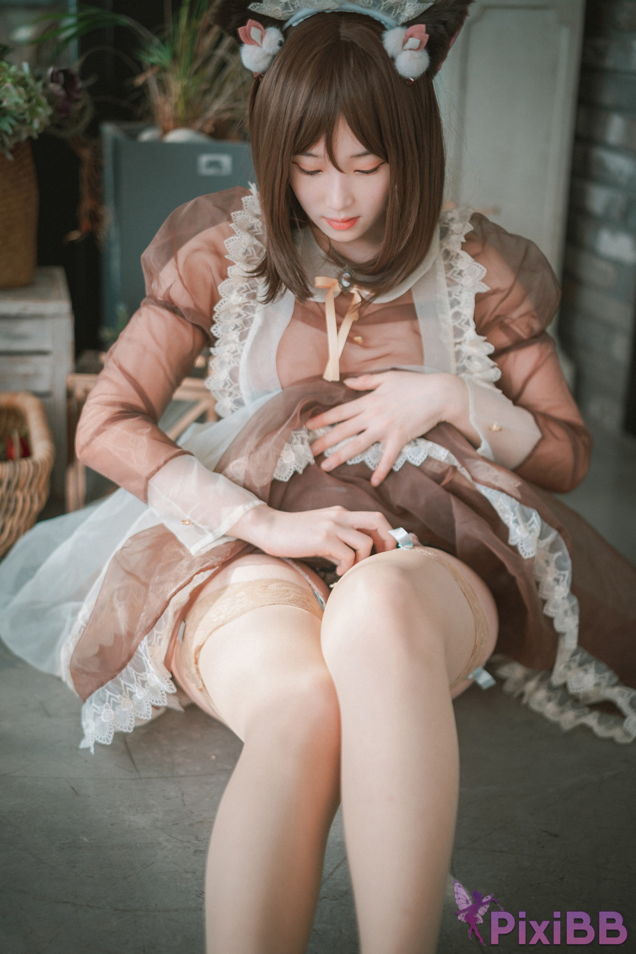 DJAWA Photo Bambi Pure Marron Maid PixiBB.COM 041