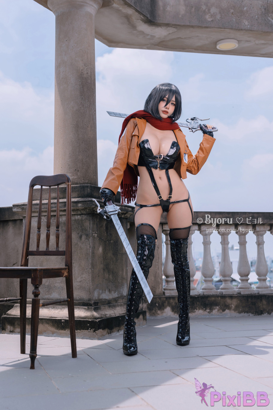 Byoru Mikasa Ackerman Attack on Titan PixiBB.COM 038