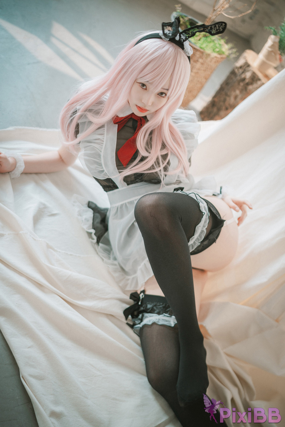 DJAWA Photo Bambi Sheer Bunny Maid PixiBB.COM 017