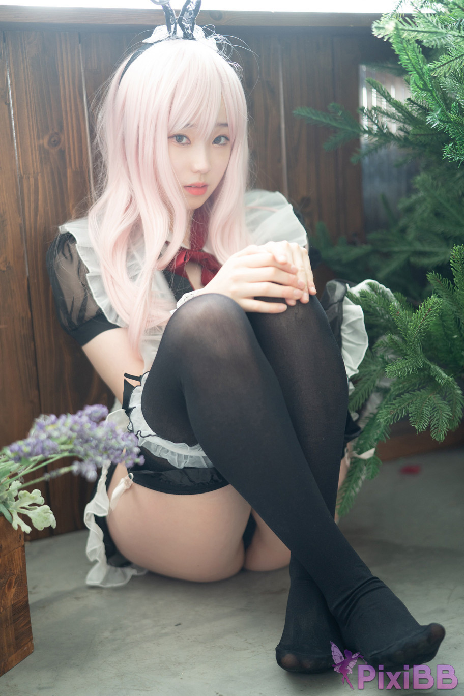 DJAWA Photo Bambi Sheer Bunny Maid PixiBB.COM 038