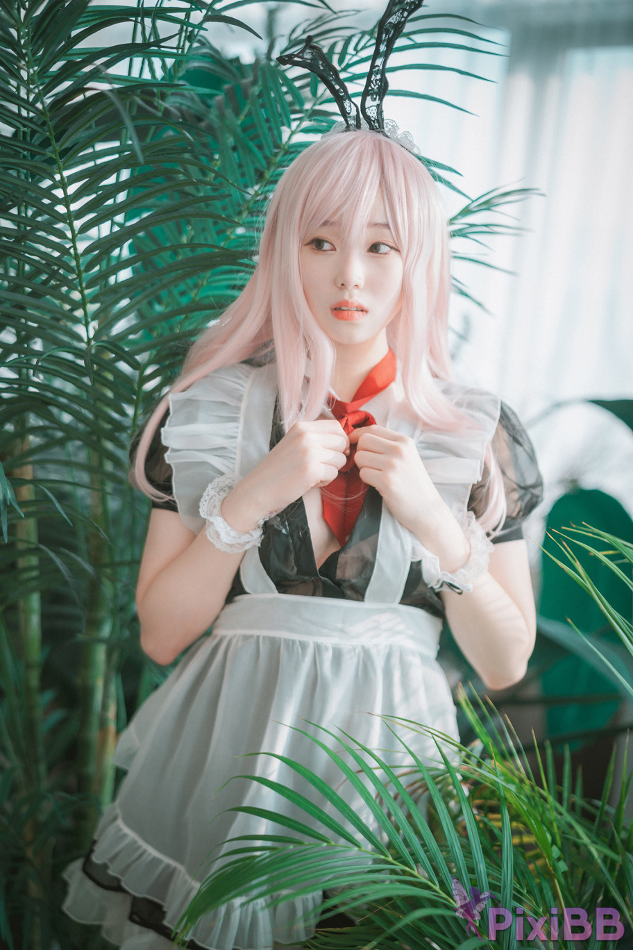 DJAWA Photo Bambi Sheer Bunny Maid PixiBB.COM 045