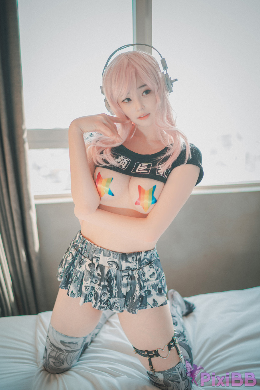 DJAWA Photo Bambi Sonico w Micro top Super Sonico PixiBB.COM 004