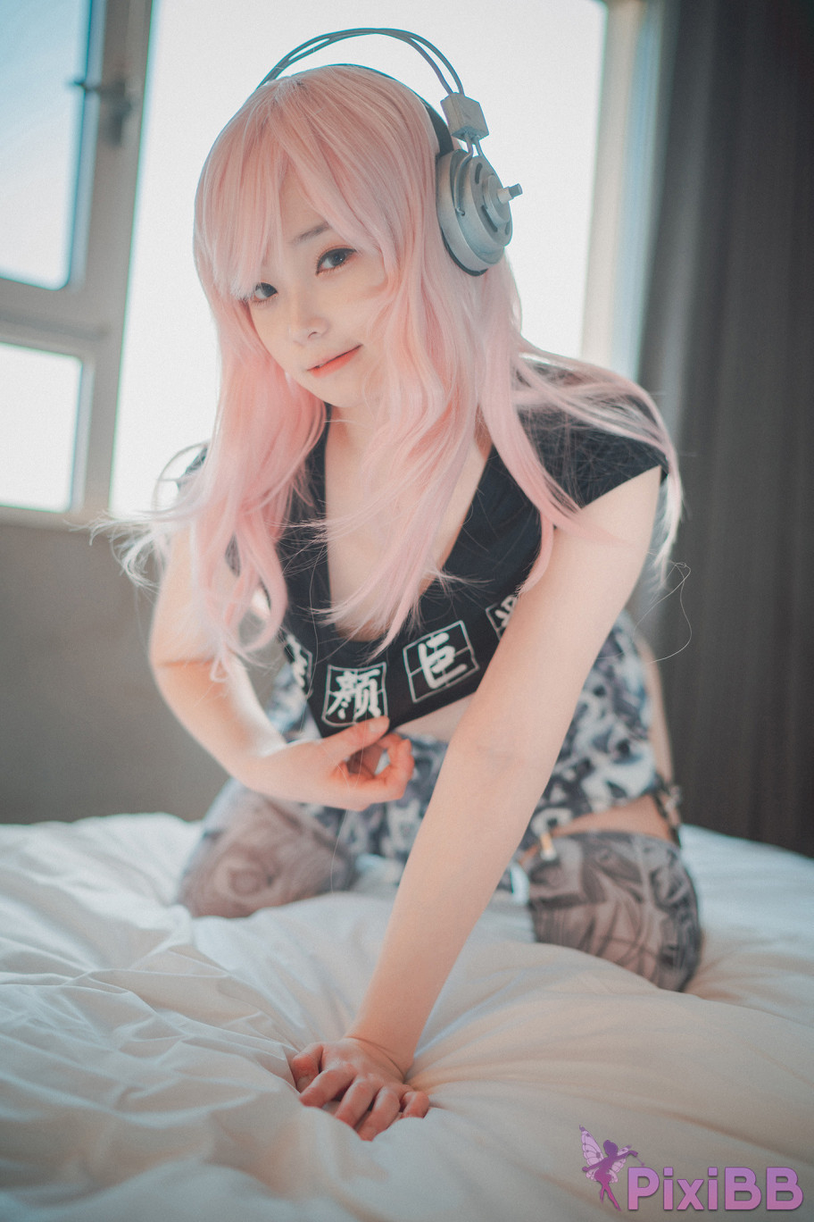 DJAWA Photo Bambi Sonico w Micro top Super Sonico PixiBB.COM 015