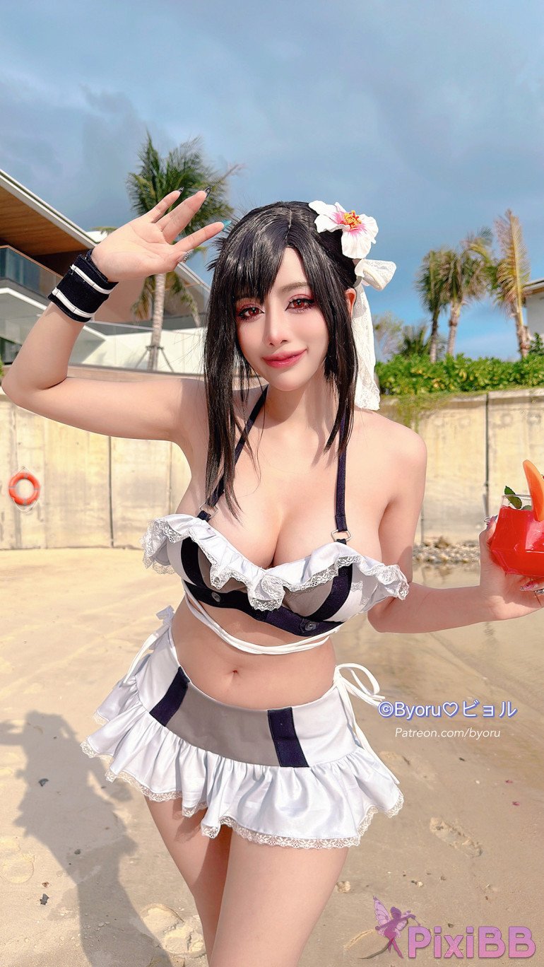 Coser Byoru Tifa FF7r Bikini PixiBB.COM 036