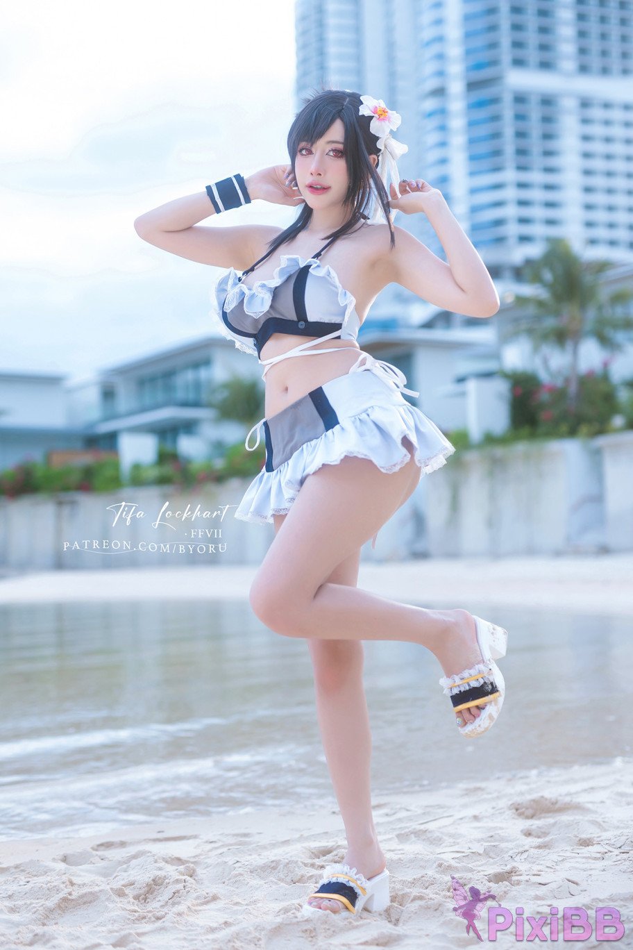 Coser Byoru Tifa FF7r Bikini PixiBB.COM 064