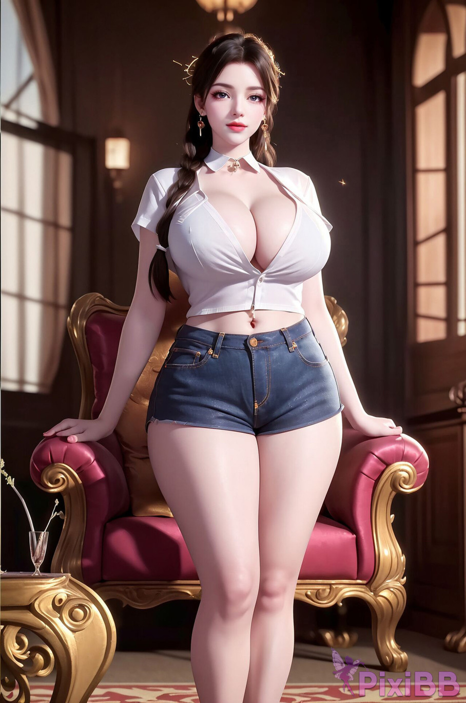 Boss Lu Big Tits AI Generated PixiBB.COM 050