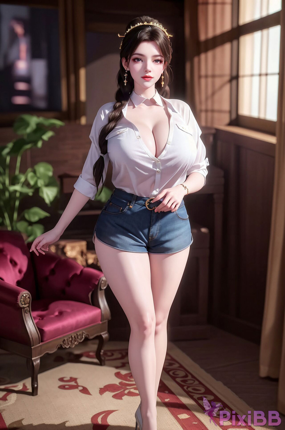 Boss Lu Big Tits AI Generated PixiBB.COM 054