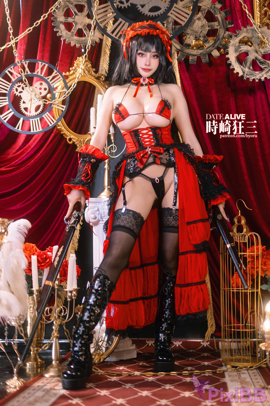 Coser Byoru Kurumi Tokisaki Date A Live PixiBB.COM 008