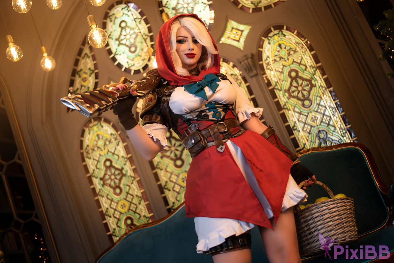 Lady Melamori Ashe Little Red Riding Hood Overwatch PixiBB.COM 010