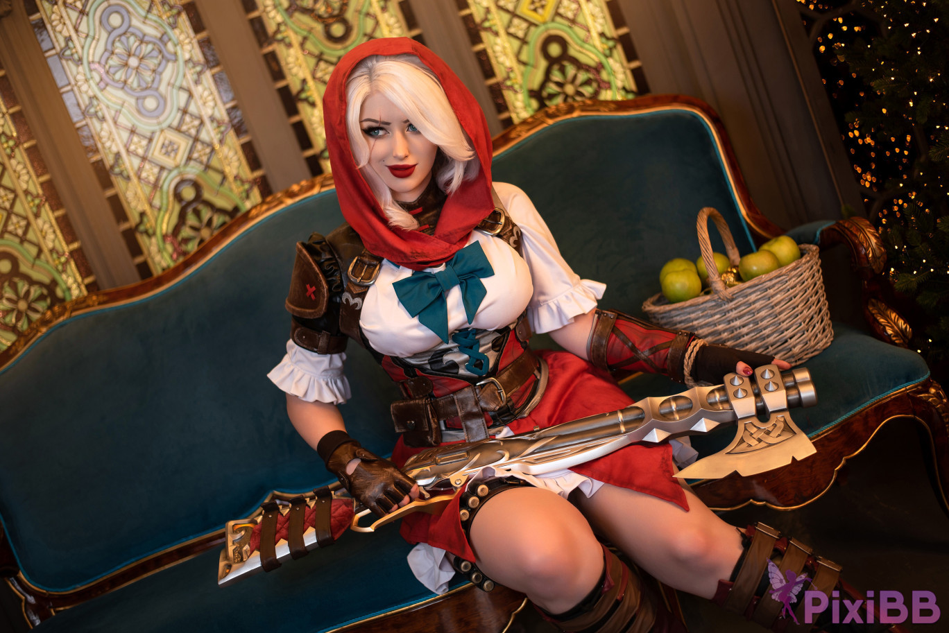 Lady Melamori Ashe Little Red Riding Hood Overwatch PixiBB.COM 011