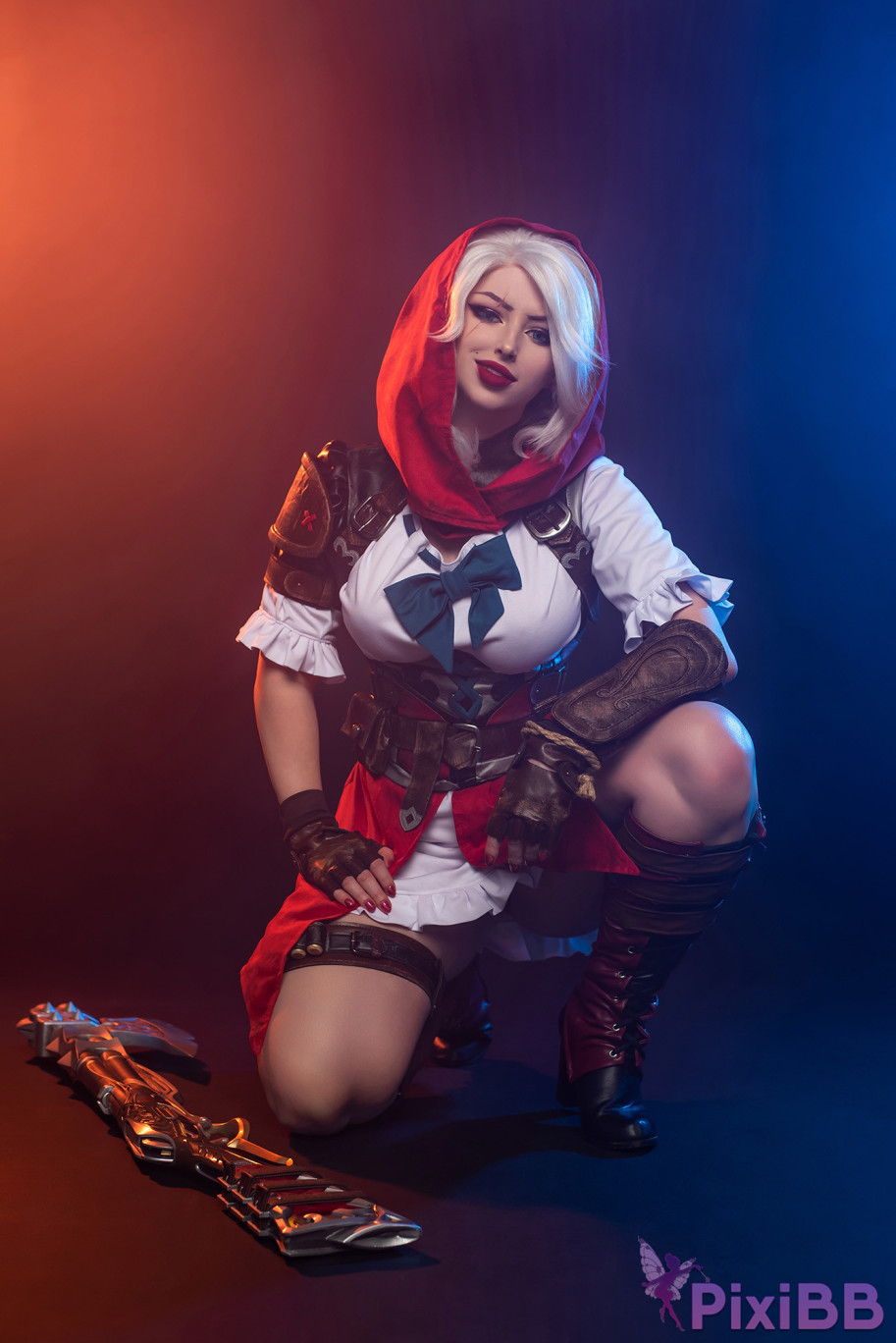 Lady Melamori Ashe Little Red Riding Hood Overwatch PixiBB.COM 019