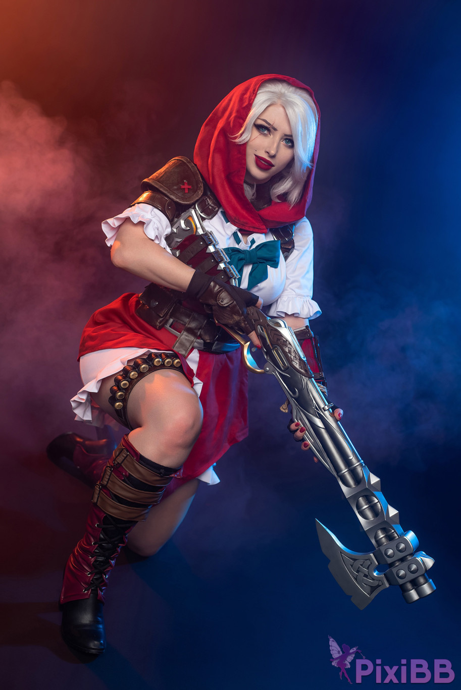 Lady Melamori Ashe Little Red Riding Hood Overwatch PixiBB.COM 020