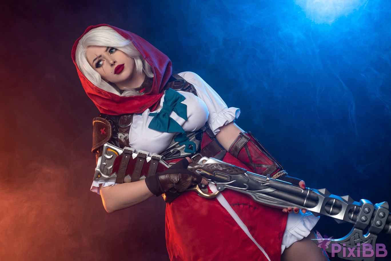 Lady Melamori Ashe Little Red Riding Hood Overwatch PixiBB.COM 021