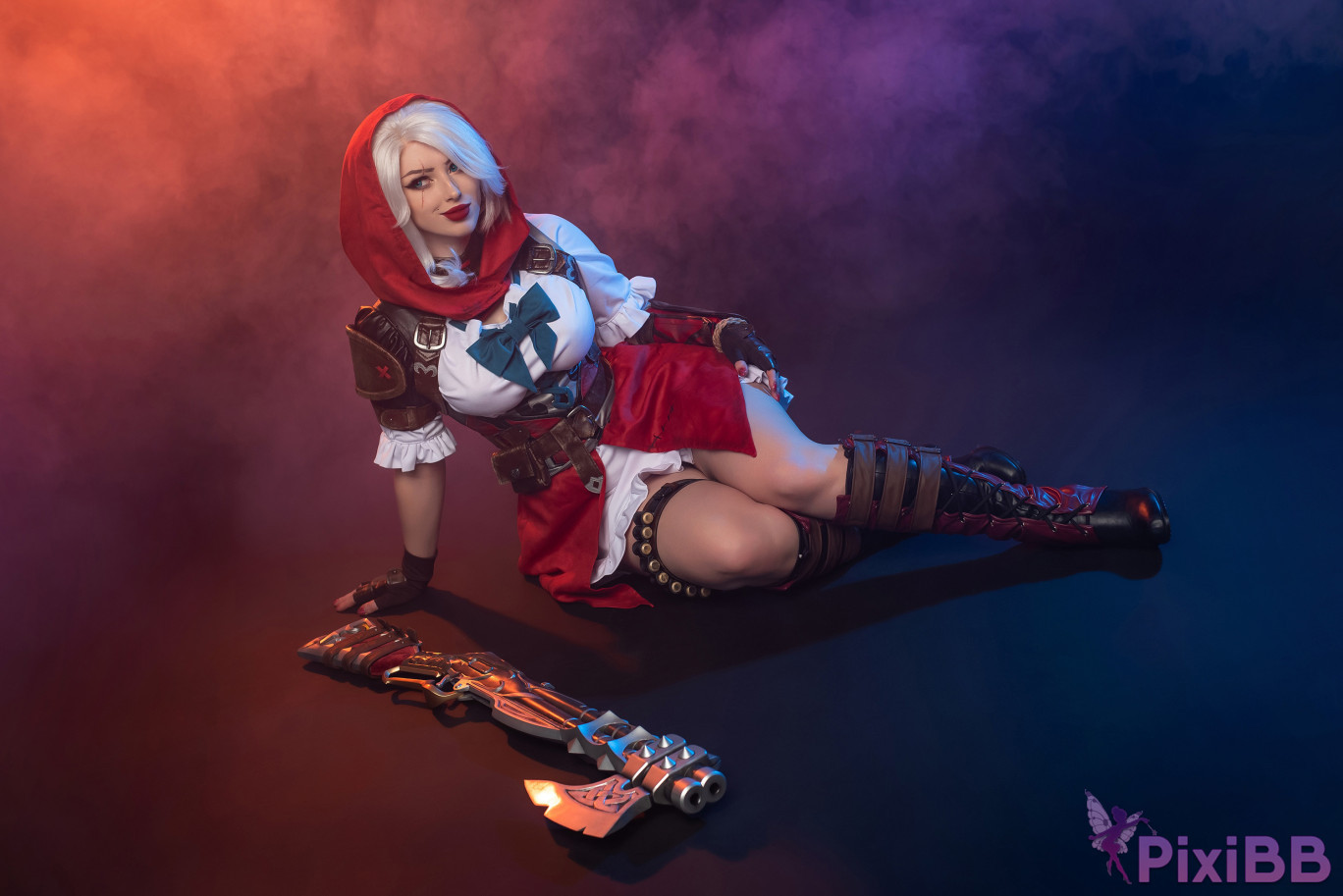 Lady Melamori Ashe Little Red Riding Hood Overwatch PixiBB.COM 023