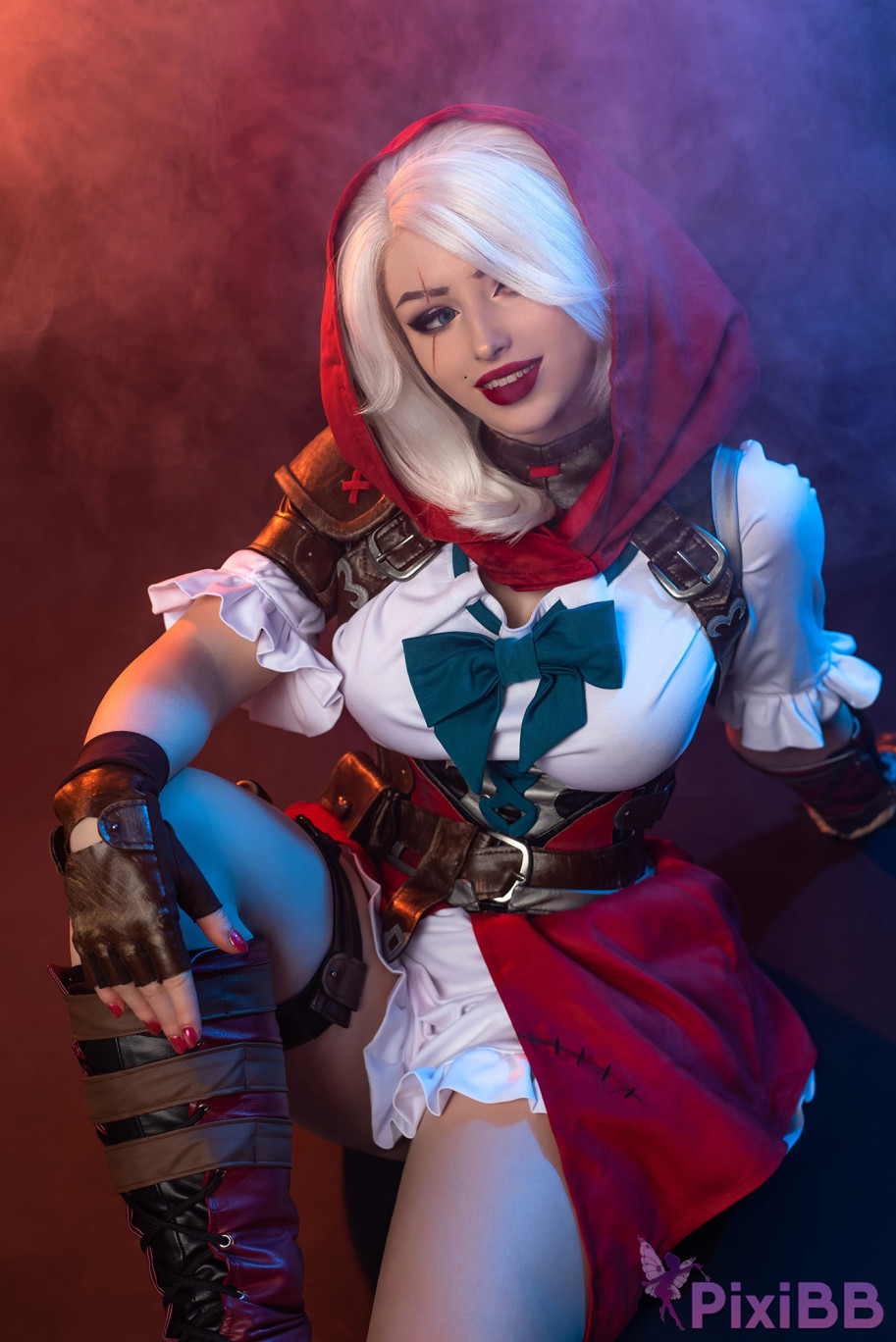 Lady Melamori Ashe Little Red Riding Hood Overwatch PixiBB.COM 025