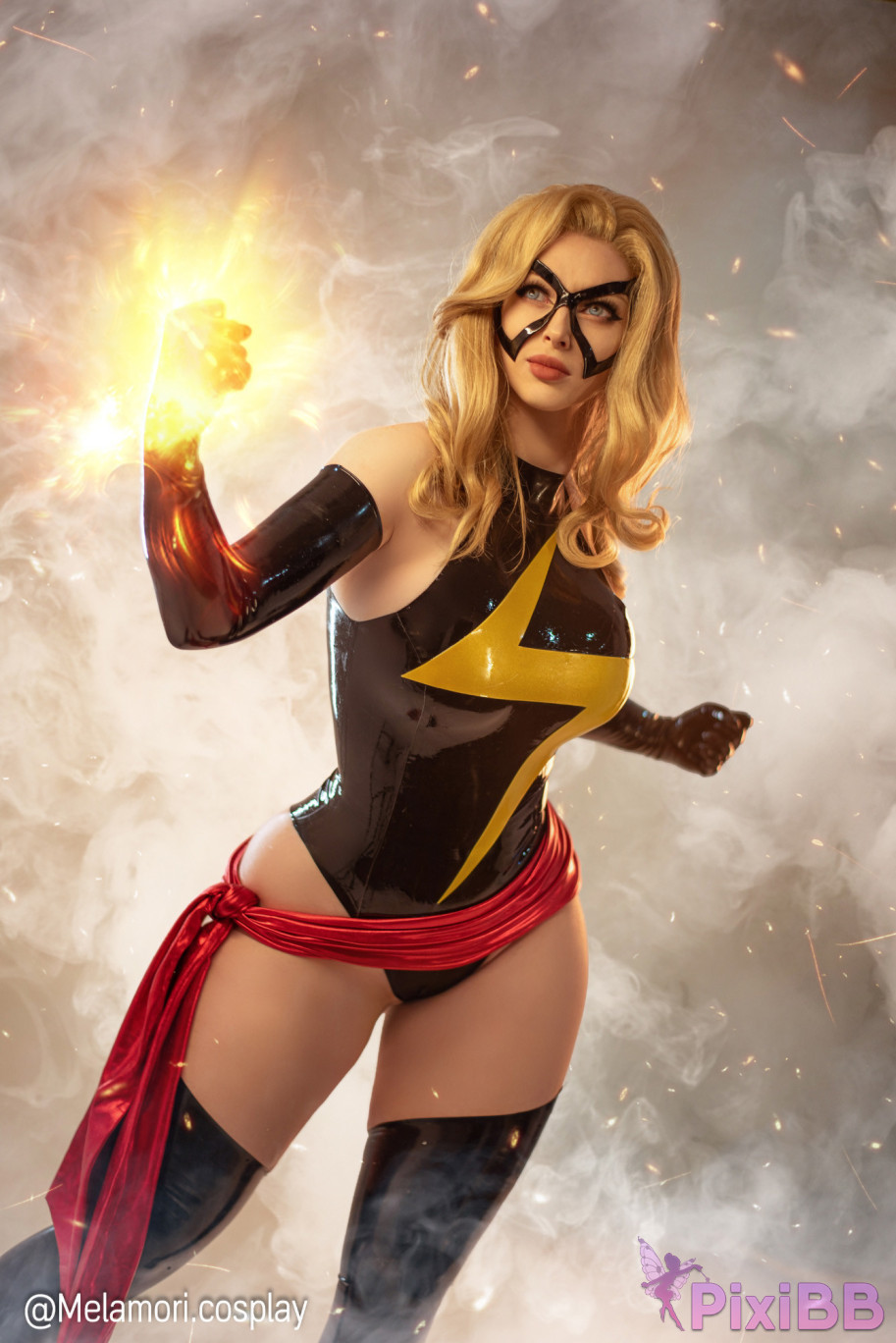 Lady Melamori Ms Marvel Captain Marvel PixiBB.COM 008