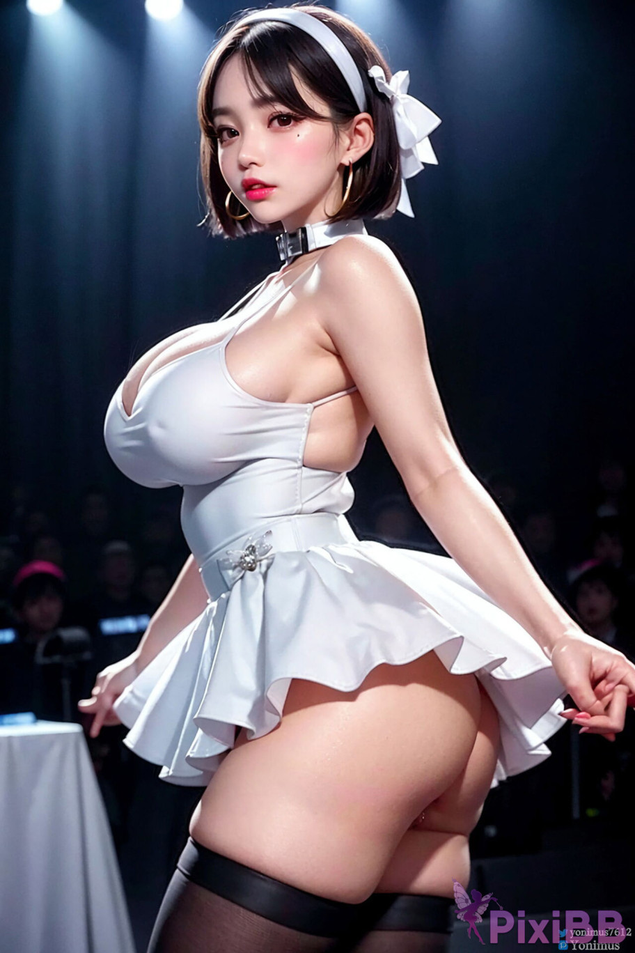 Yonimus Underground idol Textless AI Generated PixiBB.COM 042