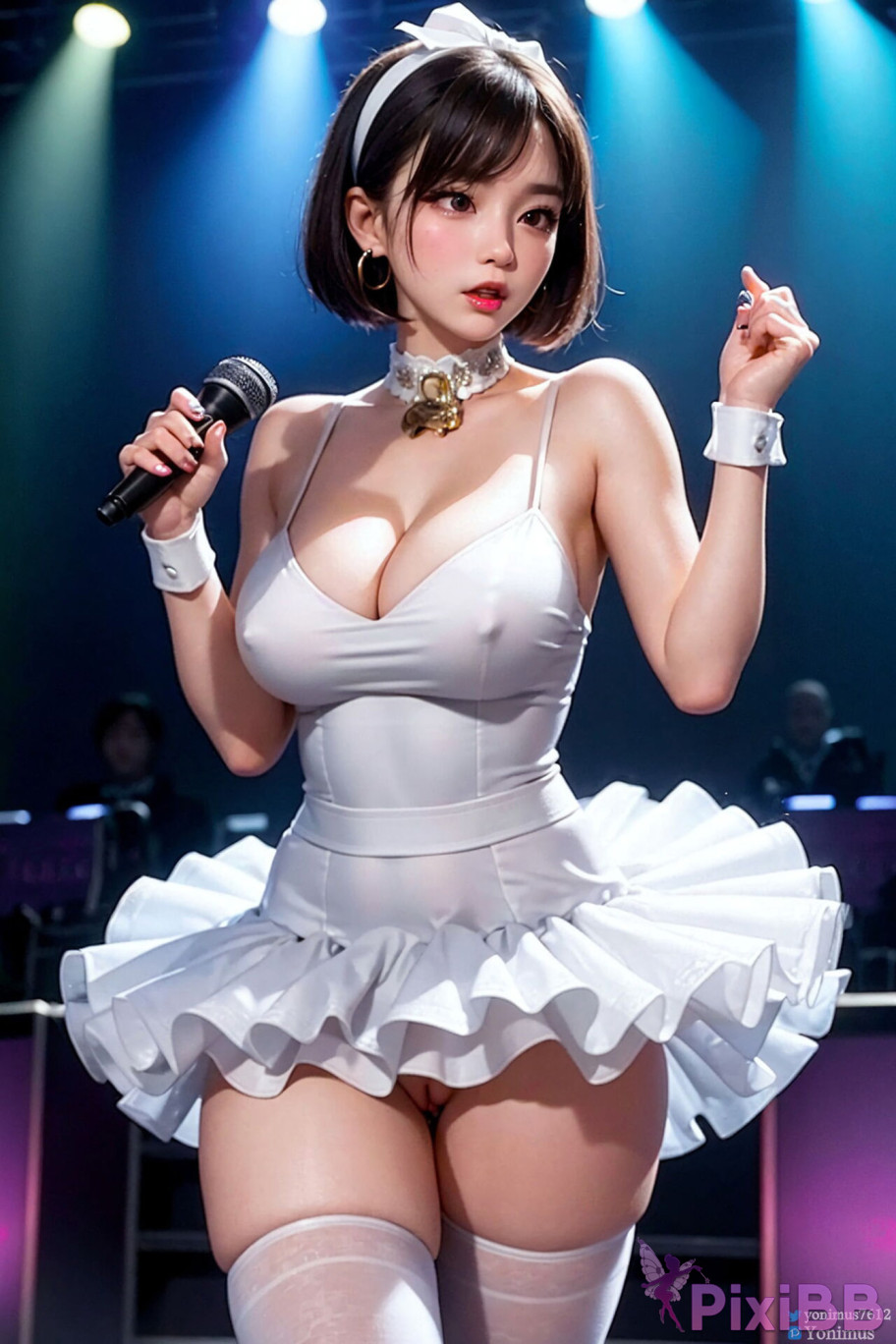 Yonimus Underground idol Textless AI Generated PixiBB.COM 048