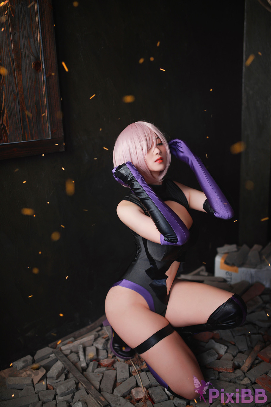 Bambi Fate Grand Order Mash Kyrielight Shielder PixiBB.COM 001