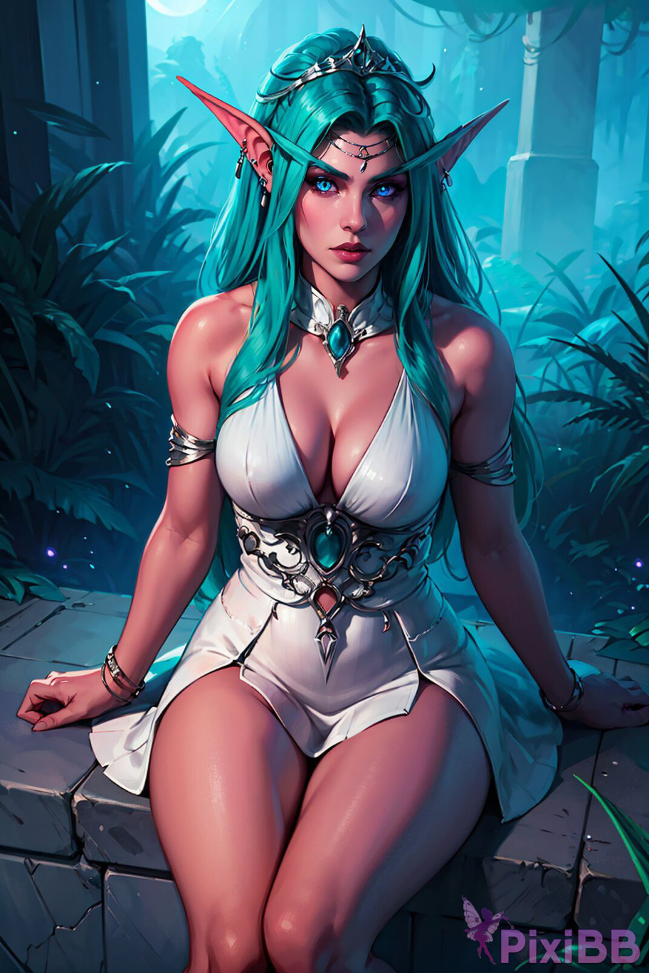 PATREON Nes Tyrande Whisperwind Warcraft AI Generated PixiBB.COM 008