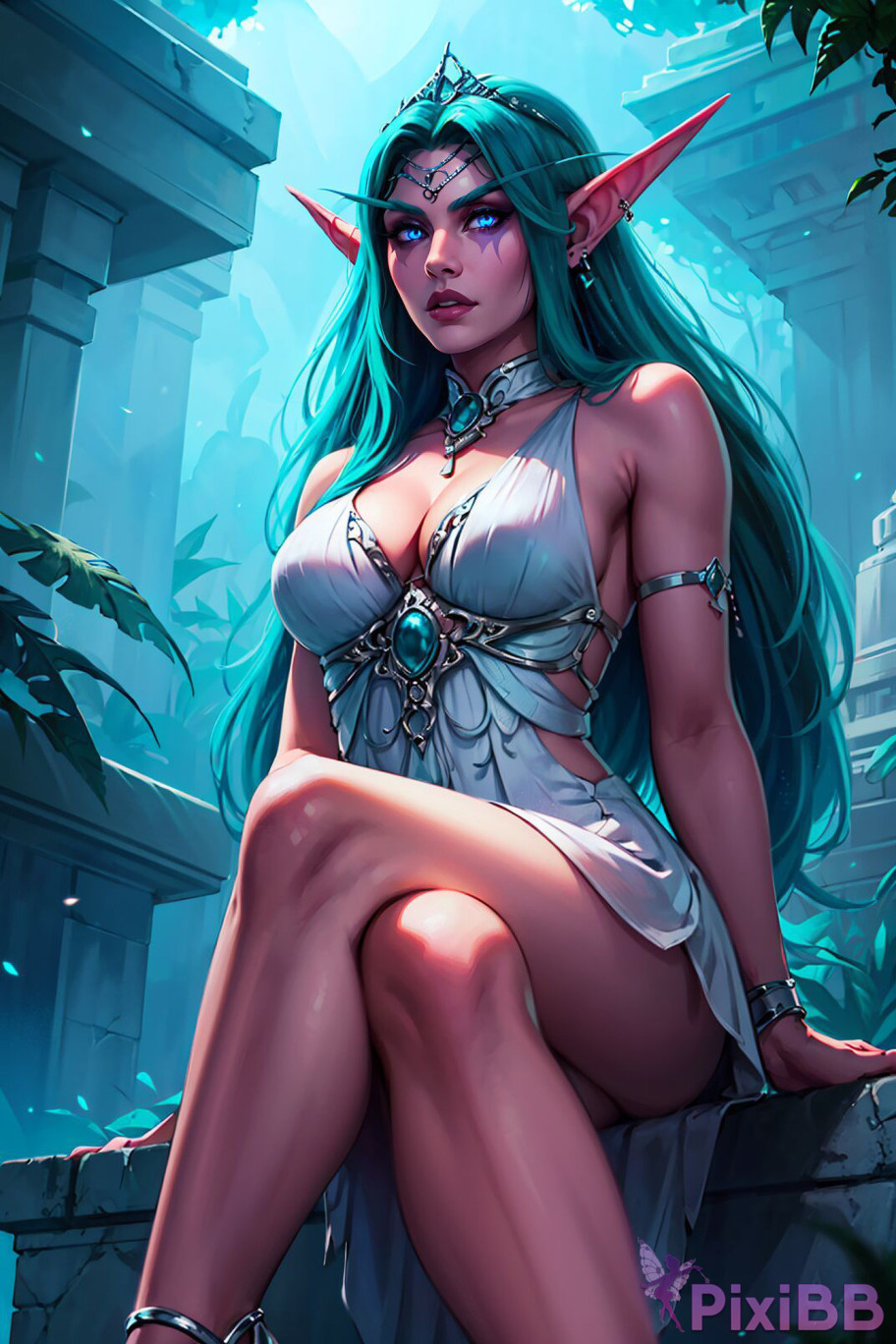 PATREON Nes Tyrande Whisperwind Warcraft AI Generated PixiBB.COM 011