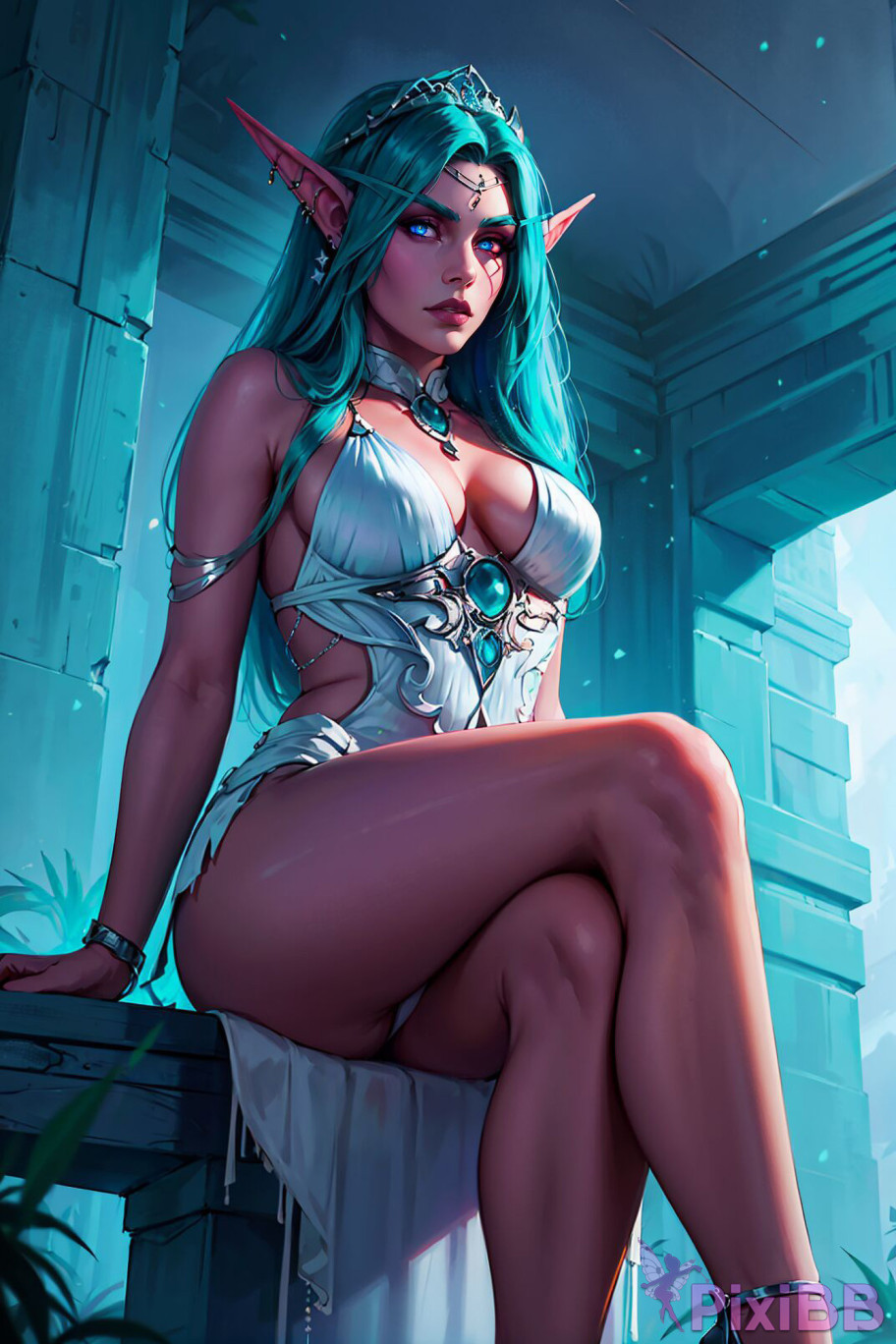 PATREON Nes Tyrande Whisperwind Warcraft AI Generated PixiBB.COM 013