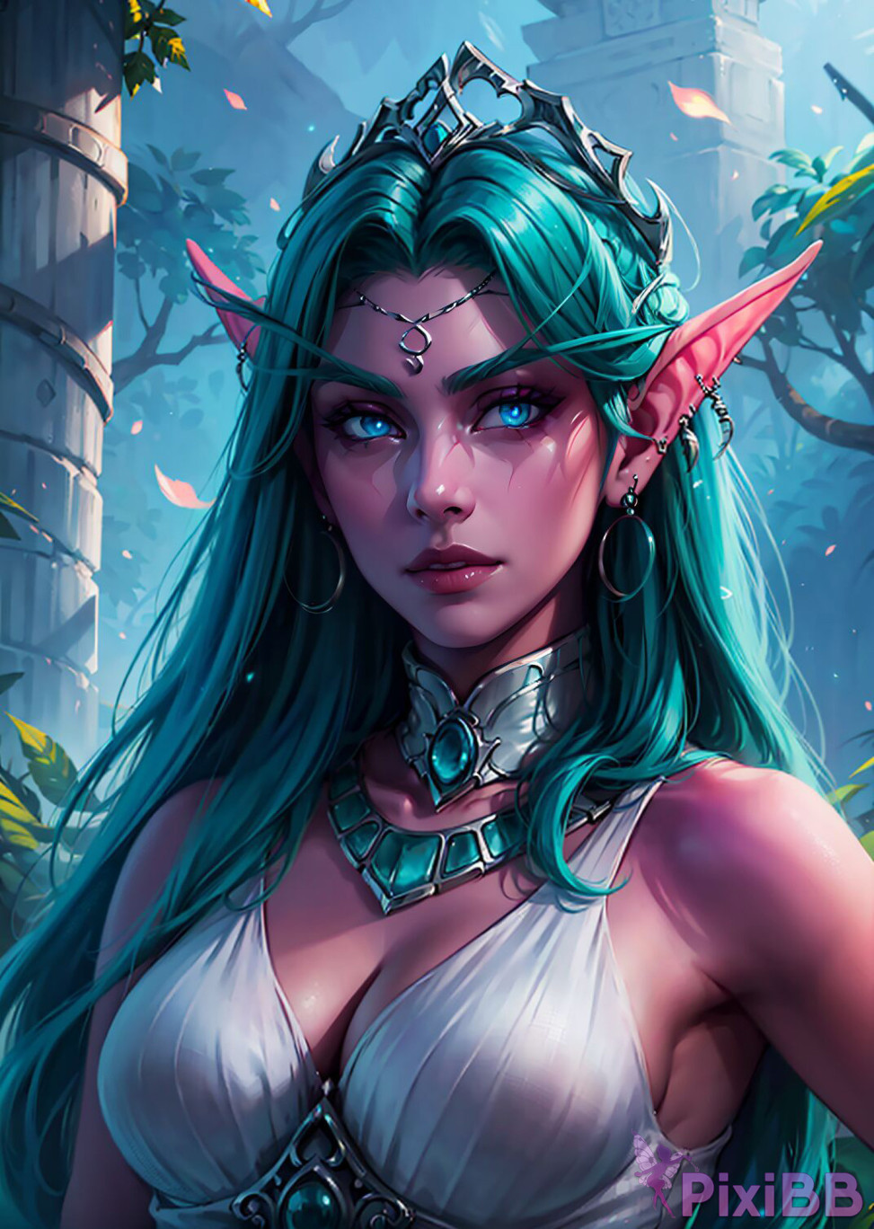 PATREON Nes Tyrande Whisperwind Warcraft AI Generated PixiBB.COM 018