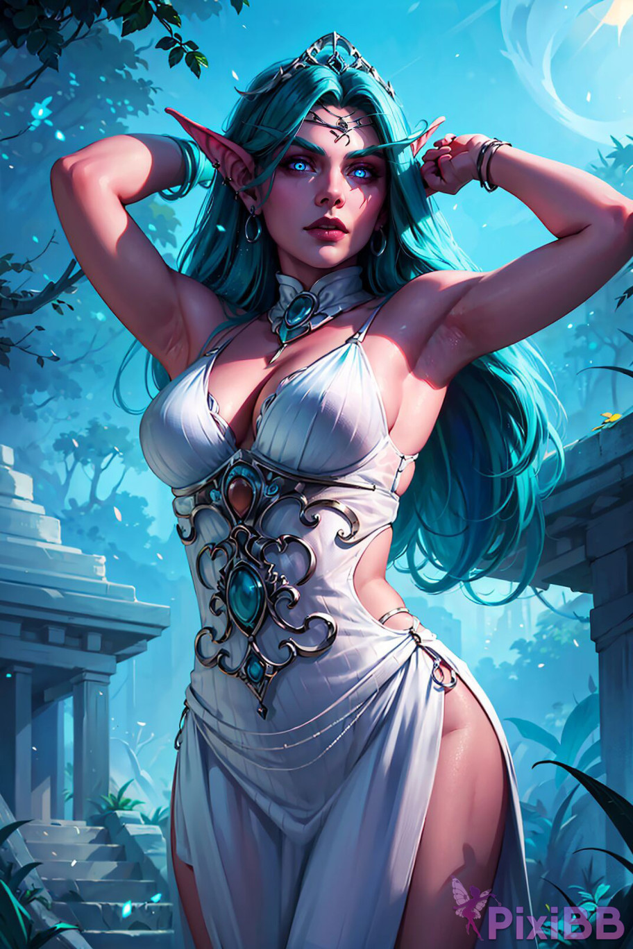 PATREON Nes Tyrande Whisperwind Warcraft AI Generated PixiBB.COM 027