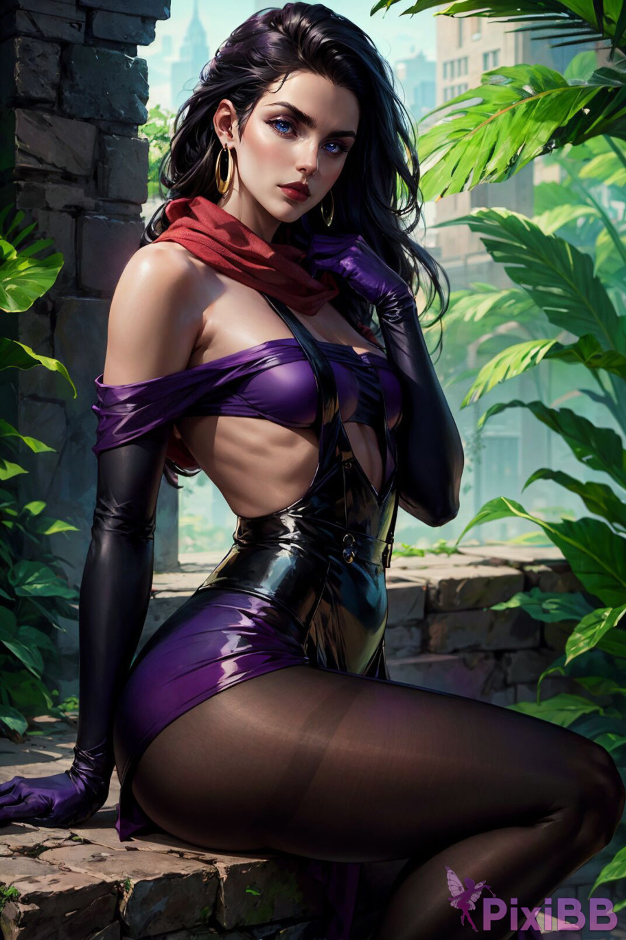 PATREON Nes Lisa Lisa JoJos Bizarre Adventure AI Generated PixiBB.COM 043