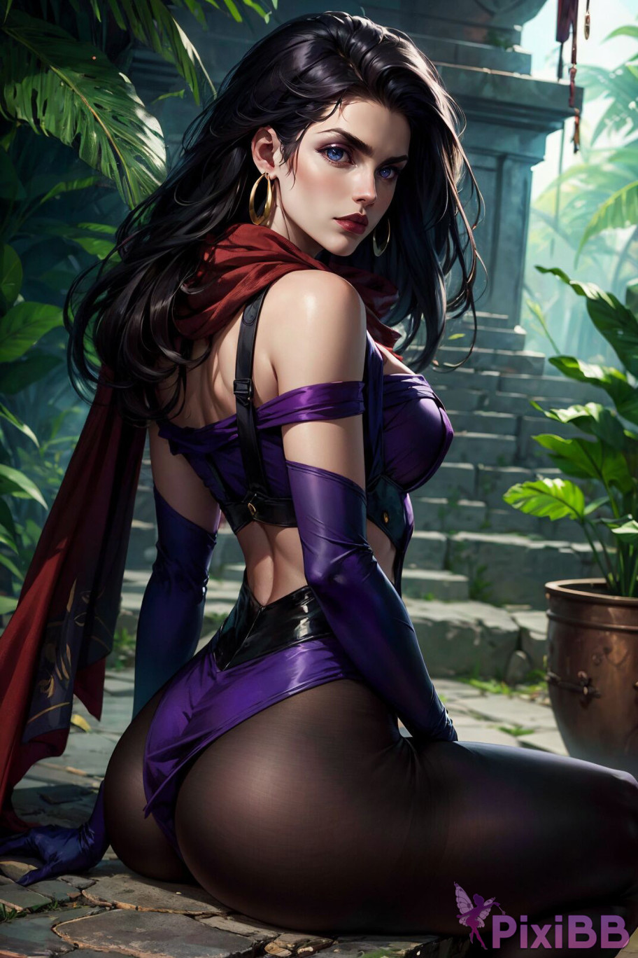 PATREON Nes Lisa Lisa JoJos Bizarre Adventure AI Generated PixiBB.COM 045