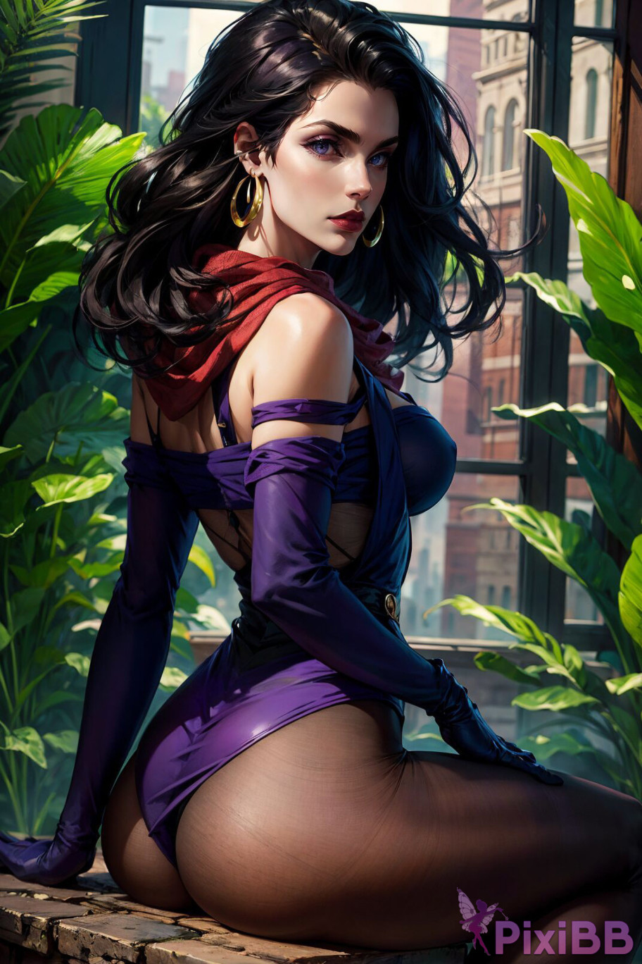 PATREON Nes Lisa Lisa JoJos Bizarre Adventure AI Generated PixiBB.COM 046