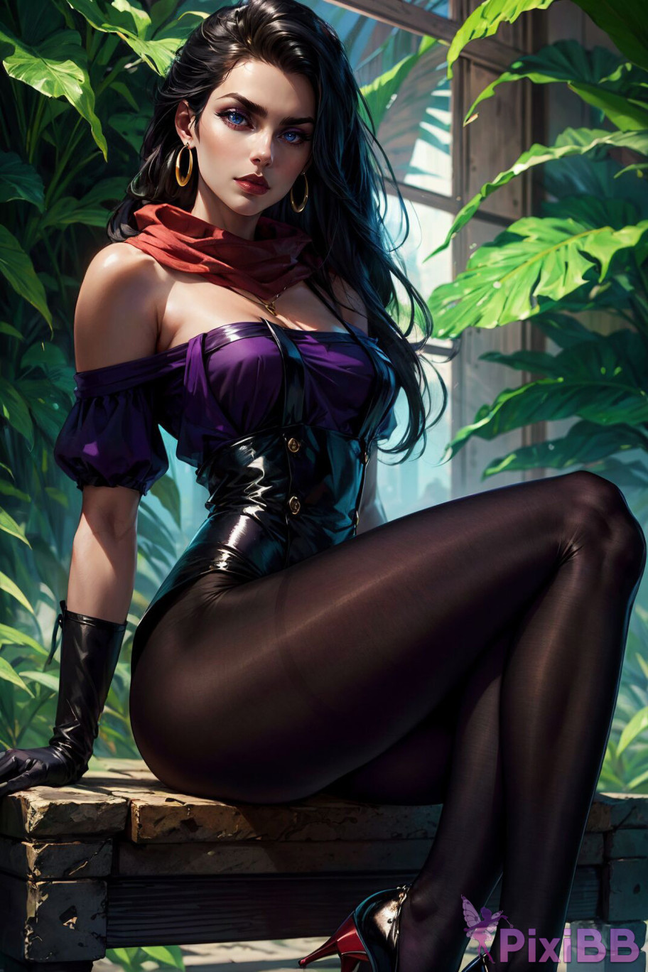 PATREON Nes Lisa Lisa JoJos Bizarre Adventure AI Generated PixiBB.COM 048