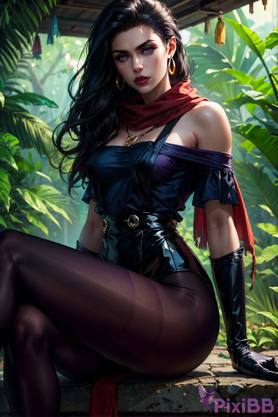 PATREON Nes Lisa Lisa JoJos Bizarre Adventure AI Generated PixiBB.COM 050