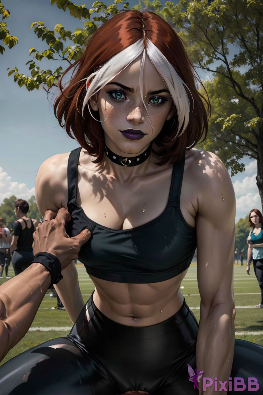 PATREON Nes Rogue Latex X MEN AI Generated PixiBB.COM 0100