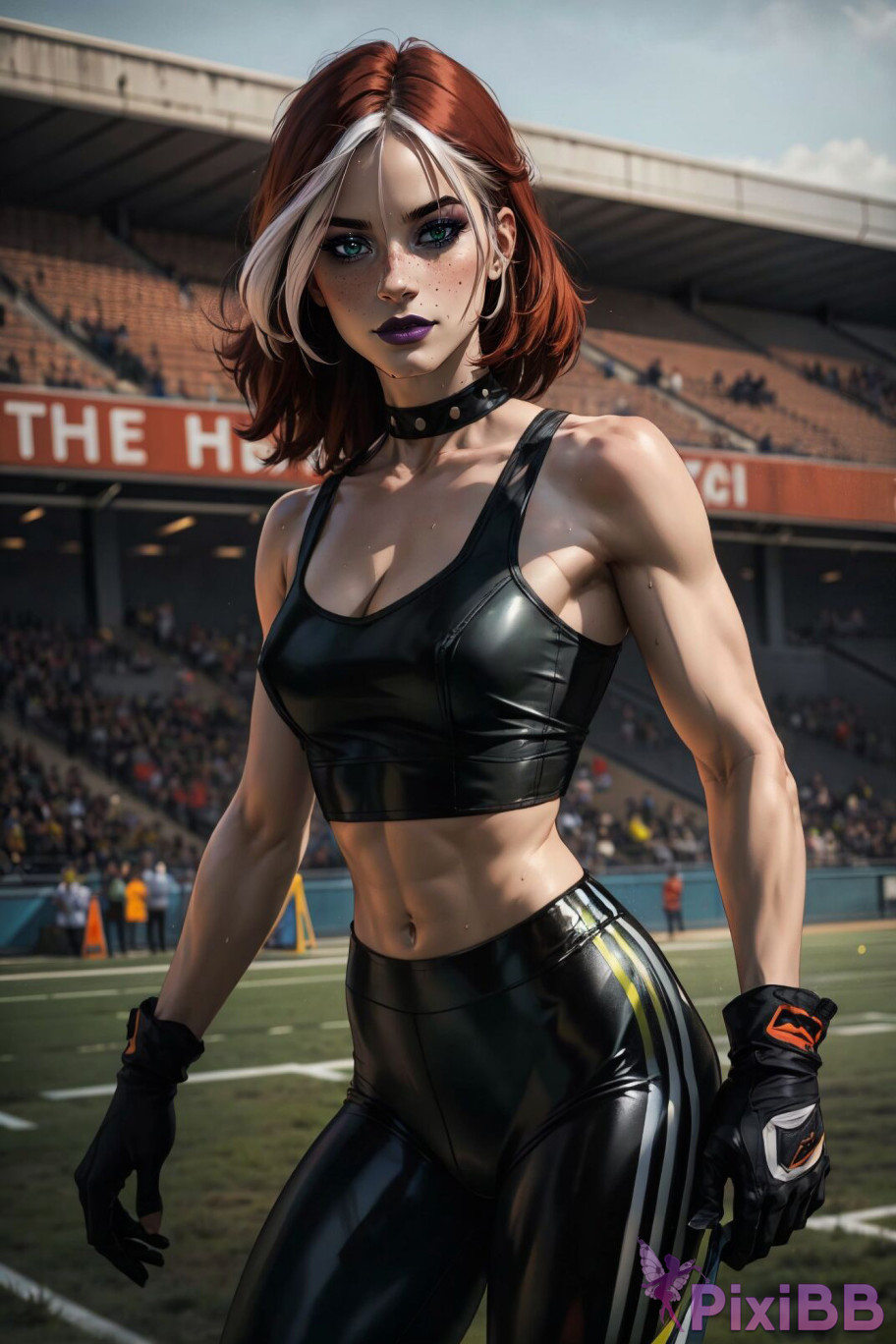 PATREON Nes Rogue Latex X MEN AI Generated PixiBB.COM 083