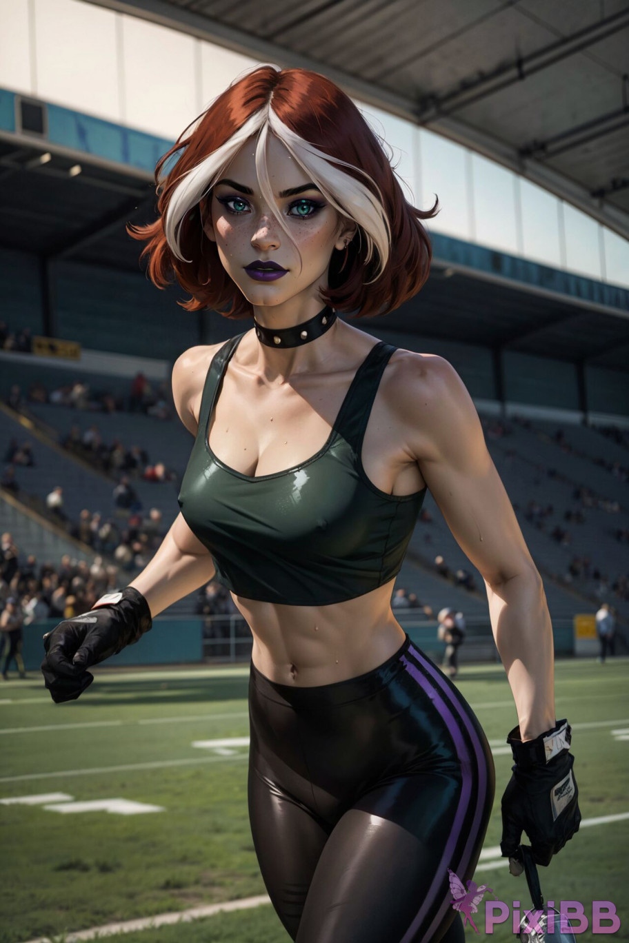 PATREON Nes Rogue Latex X MEN AI Generated PixiBB.COM 087