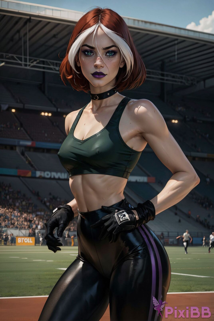 PATREON Nes Rogue Latex X MEN AI Generated PixiBB.COM 088