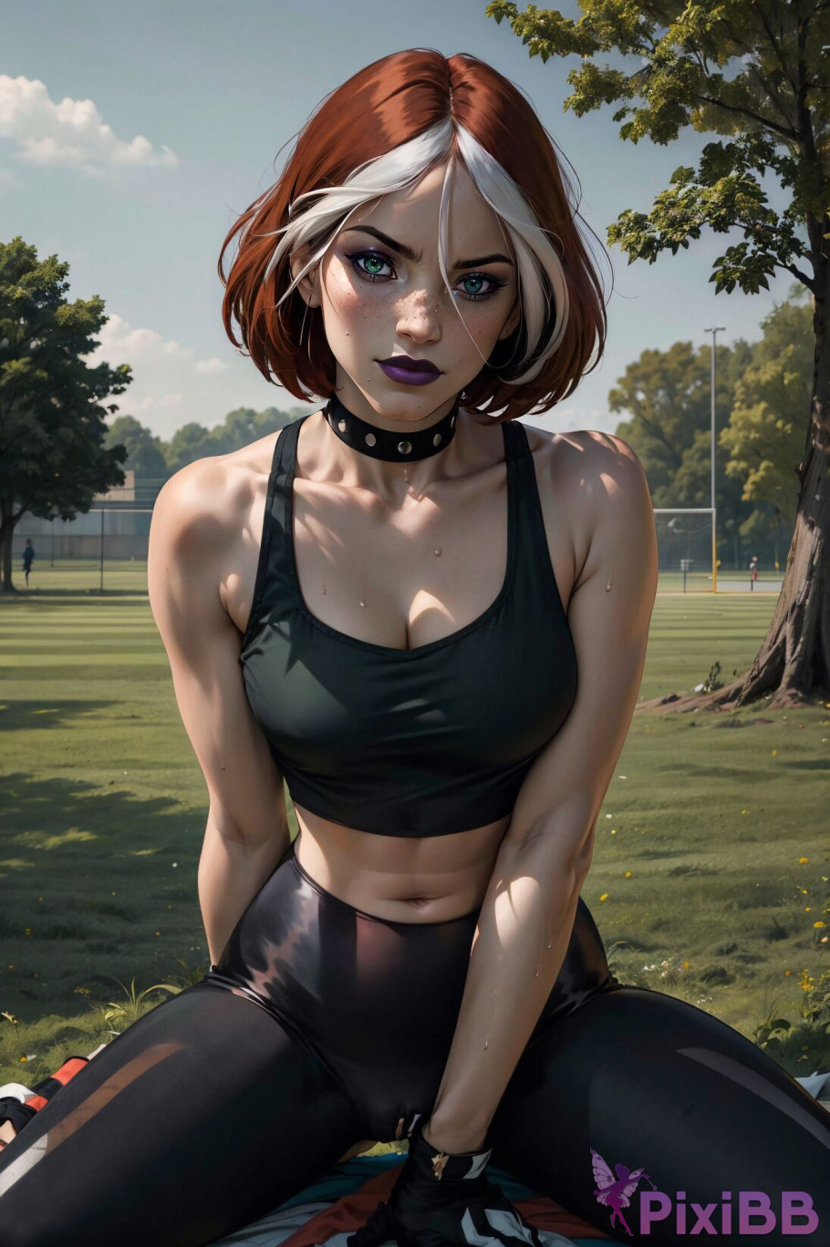 PATREON Nes Rogue Latex X MEN AI Generated PixiBB.COM 099