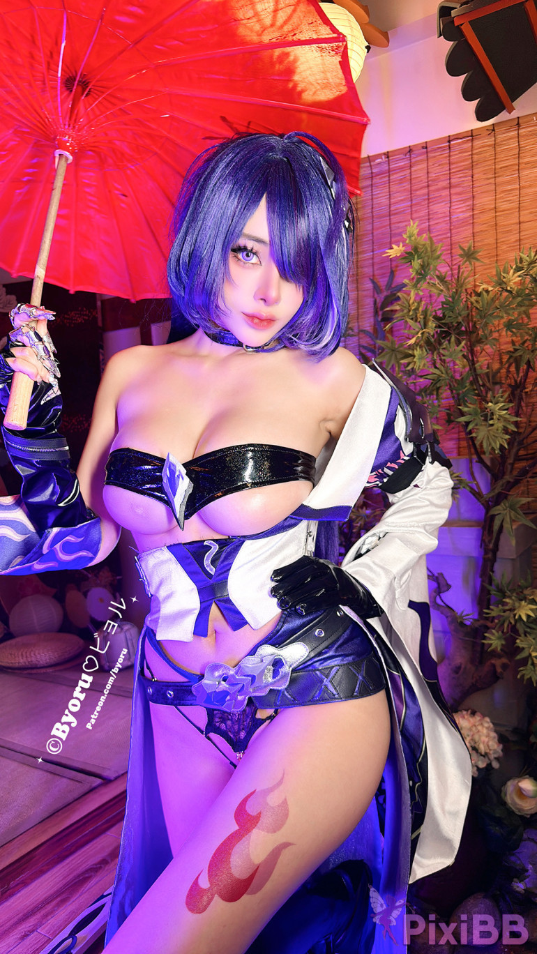 Byoru Raiden Mei Honkai PixiBB.COM 069