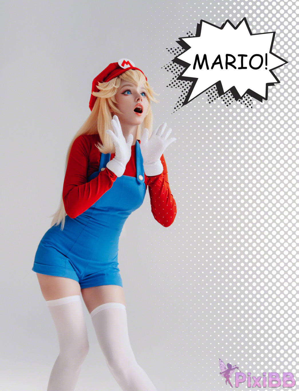 Shirogane sama Peach Mario Suit Super Mario Bros PixiBB.COM 004