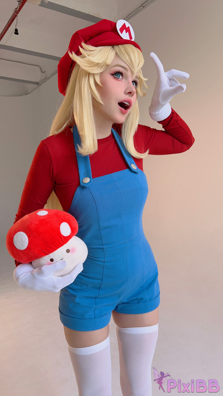 Shirogane sama Peach Mario Suit Super Mario Bros PixiBB.COM 021