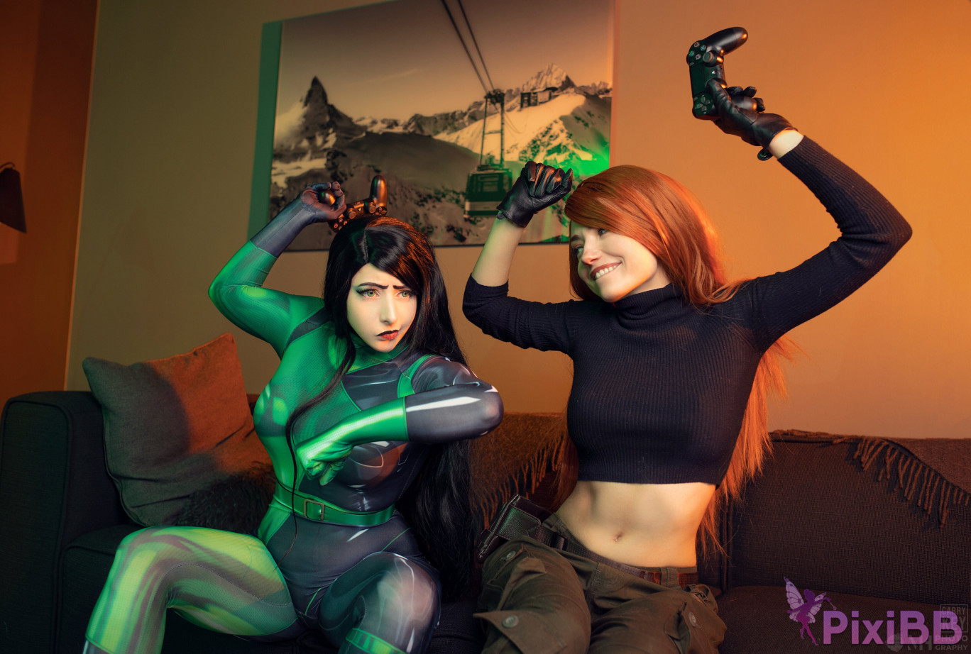 CarryKey  Mikomi Hokina Kim Possible  Shego PixiBB.COM 002