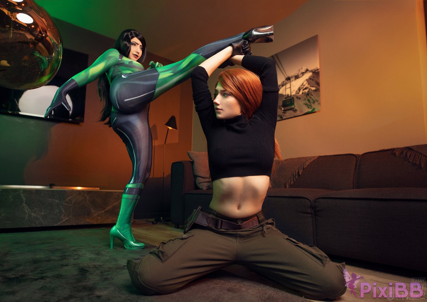 CarryKey  Mikomi Hokina Kim Possible  Shego PixiBB.COM 017