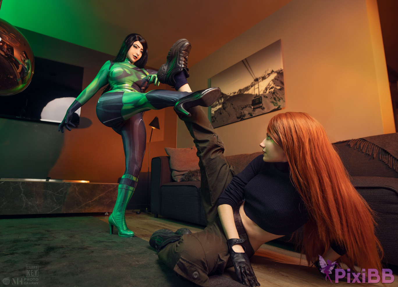 CarryKey  Mikomi Hokina Kim Possible  Shego PixiBB.COM 019